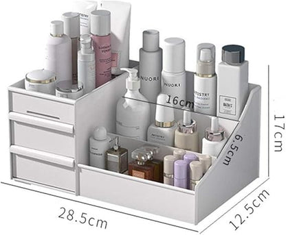 Caixa organizadora de maquiagem