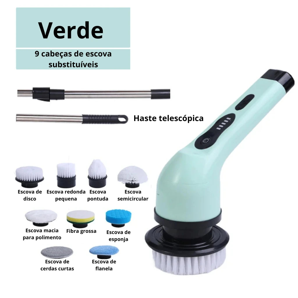 Escova de limpeza 9 em 1