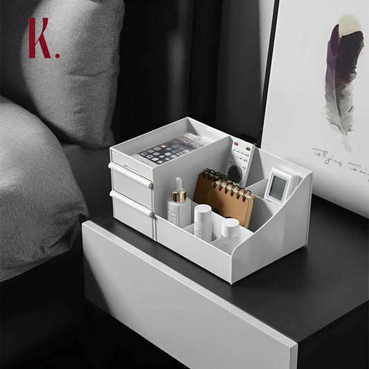 Caixa organizadora de maquiagem