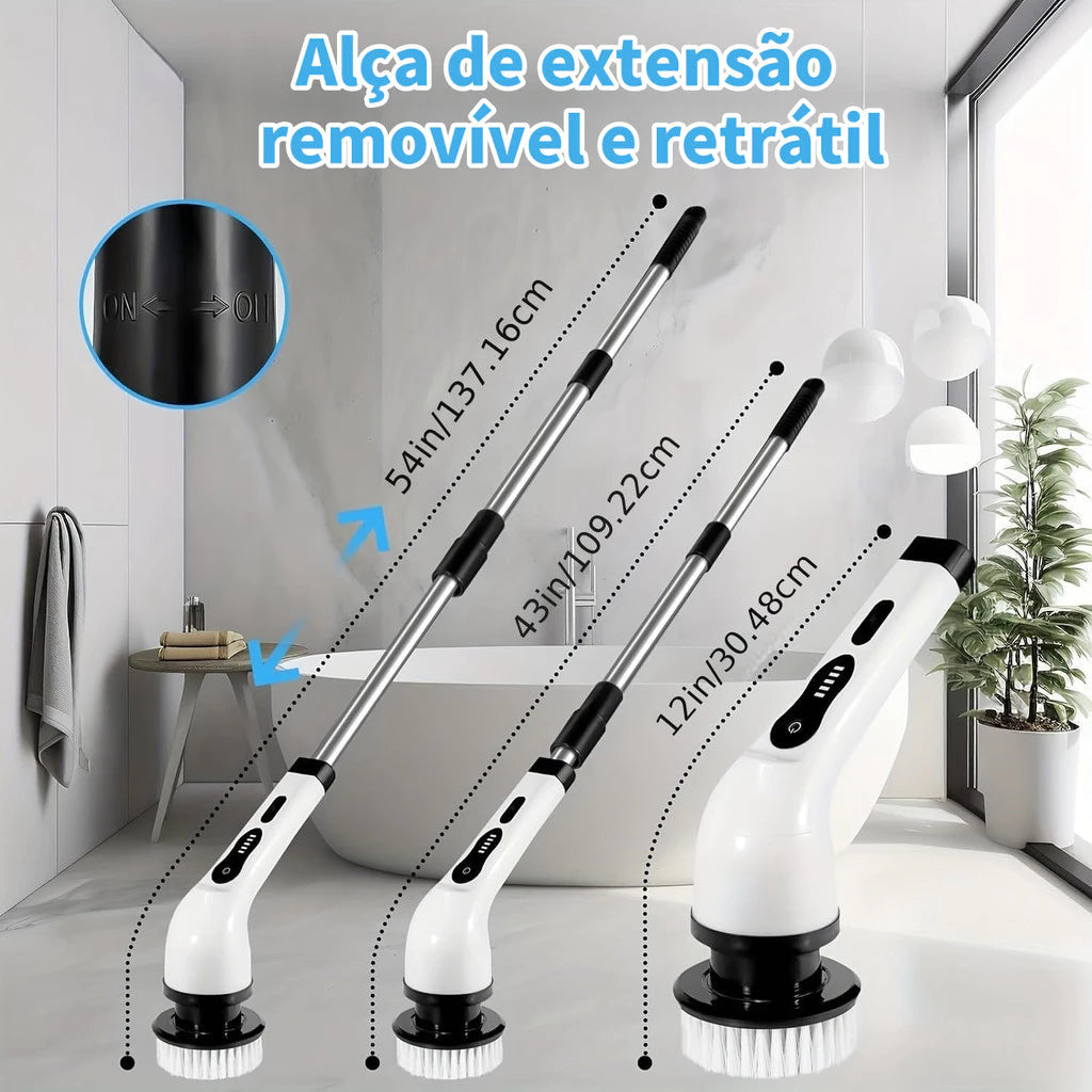 Escova de limpeza 9 em 1